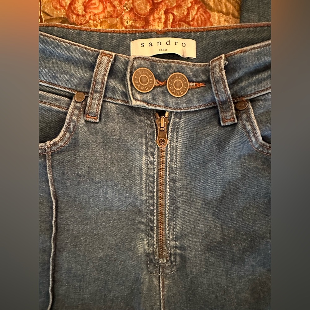 🦋Sandro High Rise Jeans - Picture 6 of 8